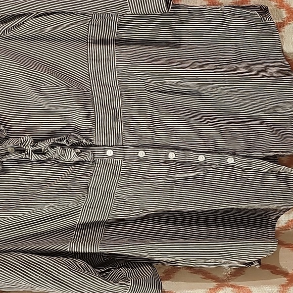 Style&Co Striped Blouse - Picture 2 of 6